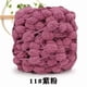 thumbnail image 1 of Xiao Hua Hilo para mantas, 3 ovillos (360 g en total, 120 g cada uno), hilo mezclado de alta calidad, muy adecuado para tejer mantas, duradero y lavable, rosa oscuro., 1 of 3