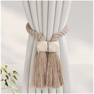 Wyj Hogar - Pack De 02 Sujetadores - Abrazaderas Magneticas Para Cortinas Md16