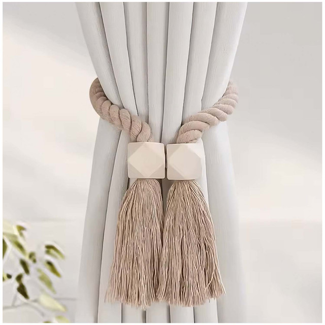 Wyj Hogar - Pack De 02 Sujetadores - Abrazaderas Magneticas Para Cortinas Md16