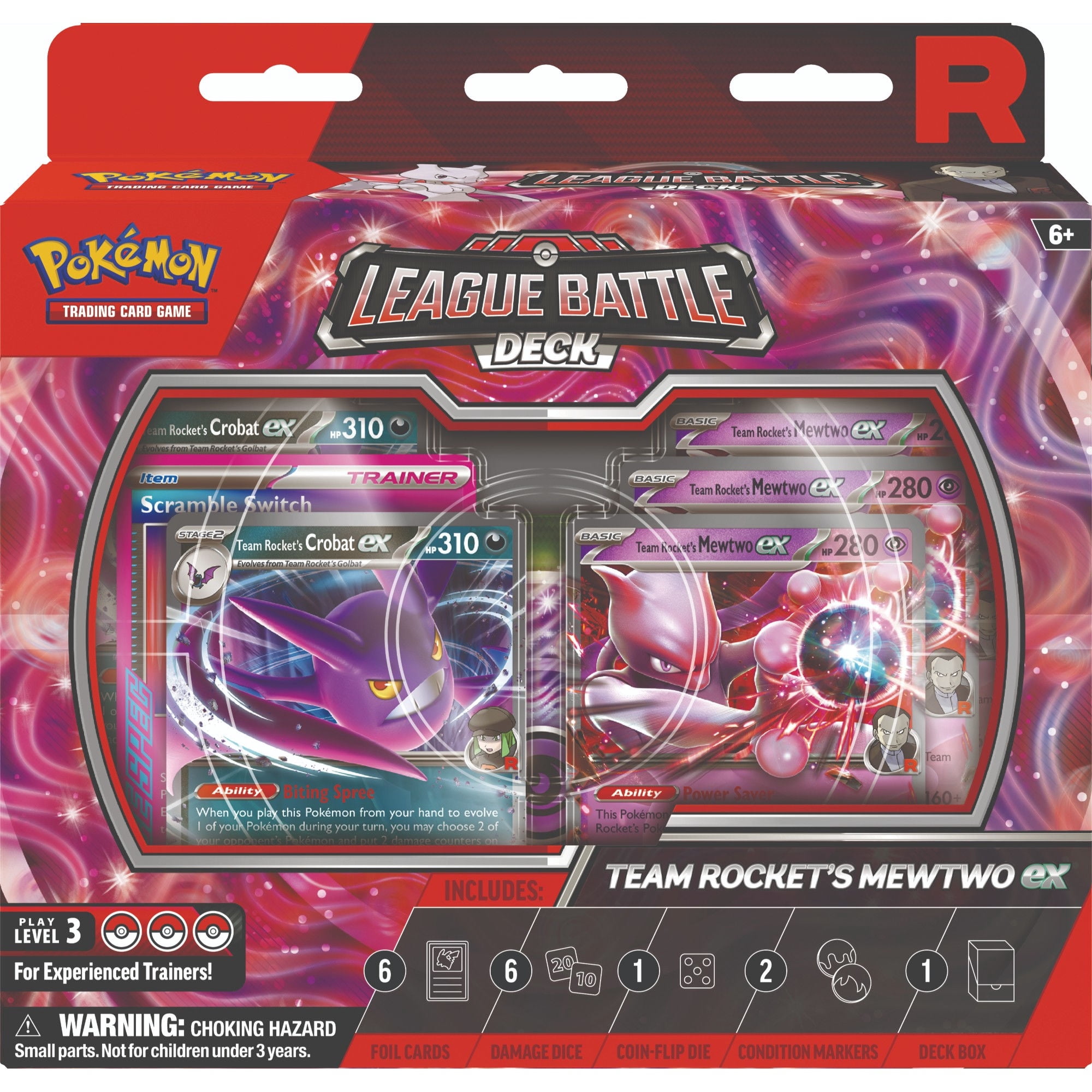 Caja con sobres Mazo de Batalla de Team Rocket en INGLES