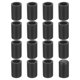 thumbnail image 1 of Uxcell 38Pack Tapas para Patas de Silla, 6mm (1/4 Pulgada) Protectores de Suelo para Patas de Silla Antideslizantes Sin Marcas, Negro, 1 of 6