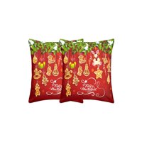 Genérico - Set De 2 Fundas De Cojines De Navidad 45X45 Cm A02