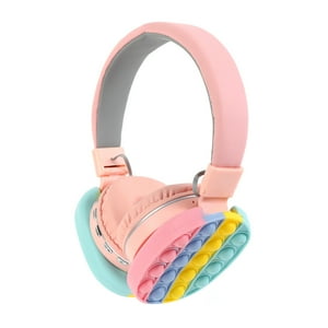 Genérico - Audífonos Headphones 806E Rosado