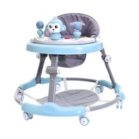 Andador Caminador Plegable Apoya Pies Bora Azul Lubabycas