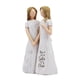 thumbnail image 3 of Figura Estatua De La Amistad De Las Niñas Beige, 3 of 3
