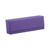 Magideal - Estuche Para Baraja De Cartas Con Protección Para Más De 400 Cartas, Resistente Caja Para Baraja De Cartas, Soporte Para Baraja De Cartas Violeta