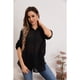 thumbnail image 2 of Blusa Mujer Tipo Lino Algodón Manga Larga Premium Liviana Botones 8056, 2 of 3