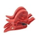 thumbnail image 2 of 2 Uds. De Soporte Para Rollo De Papel De Regalo, Dispensador De Cinta De Mesa, Organizador De Dos Abrazaderas, Rojo, 2 of 3