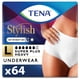 thumbnail image 1 of Ropa interior TENA Super Plus para mujer para incontinencia, 37-50 pulgadas, paquete de 64, 1 of 9
