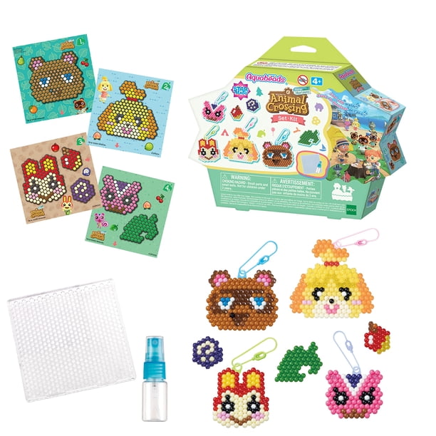Kit de actividades Aquabeads Animal Crossing New Horizons para niños mayores de 4 años