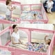 thumbnail image 3 of Corral De Seguridad Bebe Rectangular 180 CM Rosado, 3 of 3