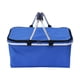 thumbnail image 3 of Bolsa De Comestibles Plegable De Cesta De Picnic Aislado Para Mochileros De Barbacoa Para Acampar Azul, 3 of 5
