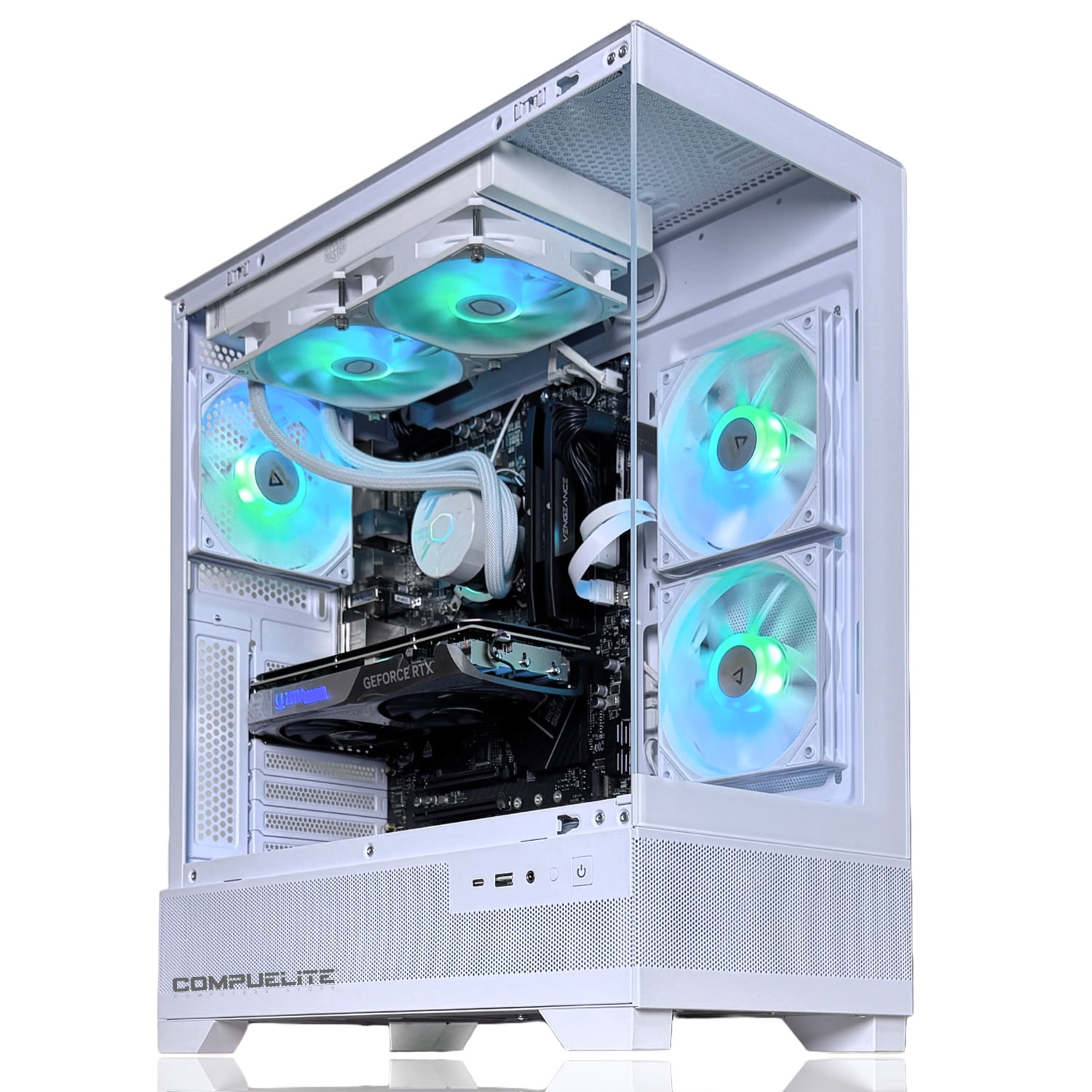 Compuelite - Pc Gamer Intel I7 14700f + 32gb + Rtx 3060 12gb - Pcp831 I Pcp831