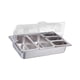 thumbnail image 4 of Juego De Chafer Para Alimentos Que Mantiene El Calor, Para Catering, Fiestas, Cocina, 5 Ranuras, 4 of 5