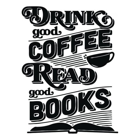 Rienda Libre Graphics - Decomural Good Coffee And Books Life Ws-34271