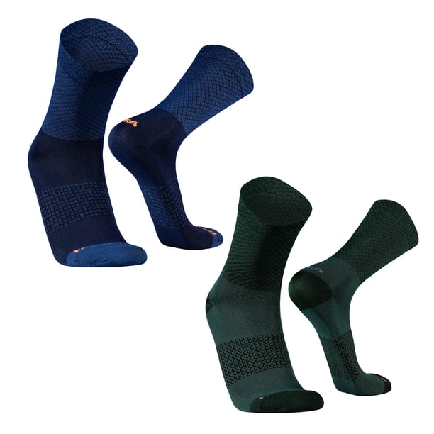 Calcetines de running ciclismo maraton tenis pádel de compresión ligeros acolchados para hombre y mujer