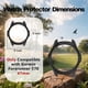thumbnail image 5 of Protector de pantalla FUXINRUN para Garmin Forerunner 570 de 47 mm, 5 of 7