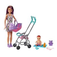 Barbie - Muñeca Skipper Babysitters Tarde De Paseo