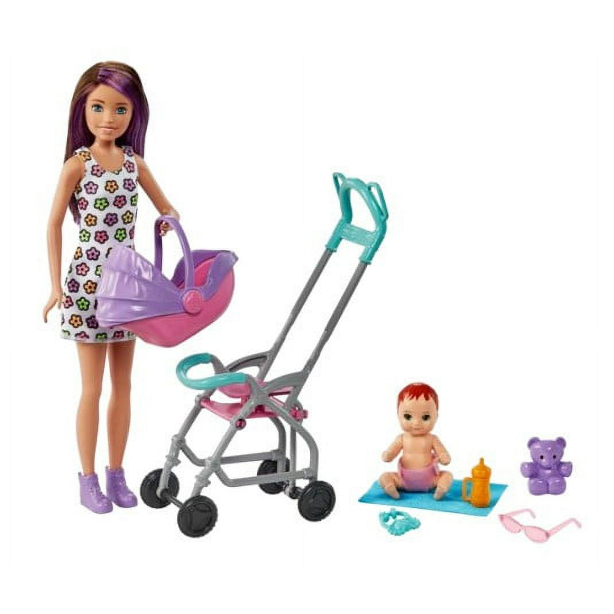 Barbie - Muñeca Skipper Babysitters Tarde De Paseo