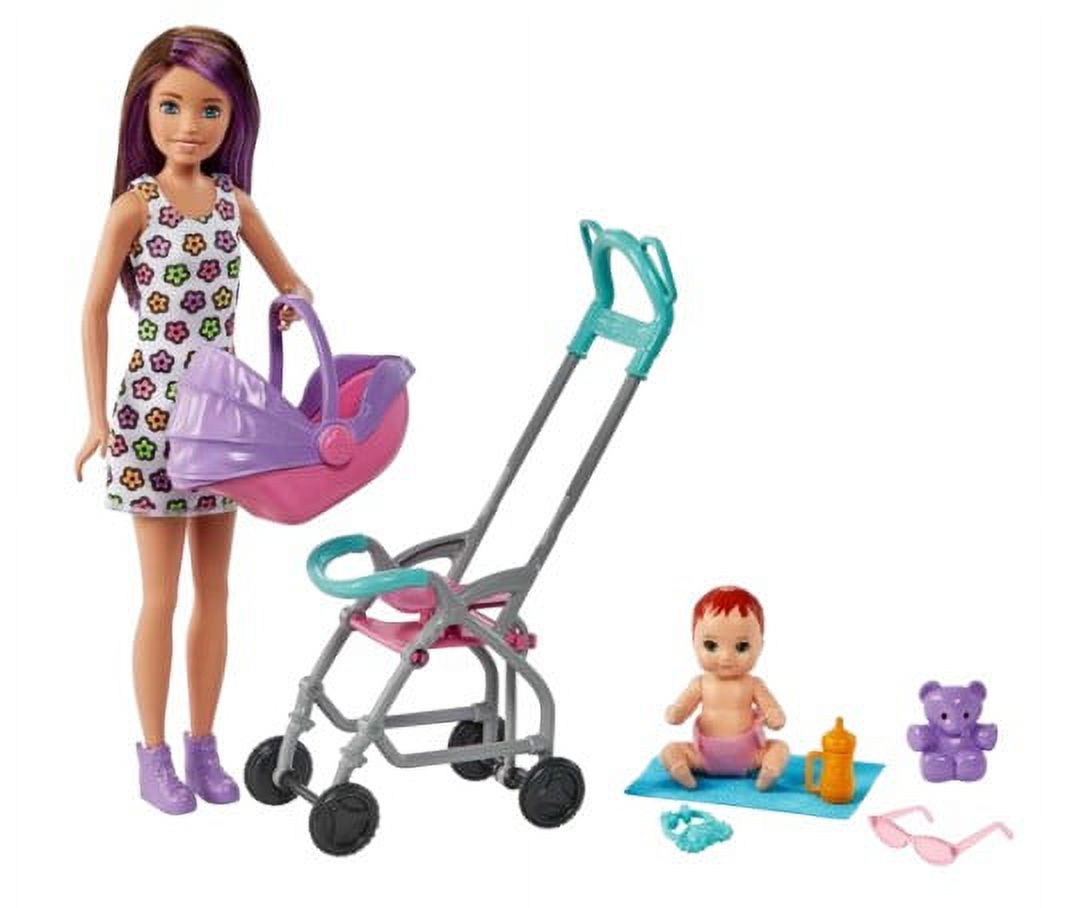 Barbie - Muñeca Skipper Babysitters Tarde De Paseo