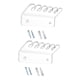 thumbnail image 4 of 2 Piezas De Clips Para Cables, Organizador De Cables Portátil Para El Hogar, La Oficina Y El Coche, Transparente, 4 of 5
