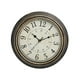 thumbnail image 3 of Reloj de pared nórdico de 12 pulgadas, decoración, sin tictac, silencioso, con movimiento de barrido redondo, para comedor, dormitorio, baño, escuela,, 3 of 5