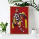 thumbnail image 4 of Hamburglar Kits de Pintura de Diamantes para Adultos 5D DIY Diamond Art Kits Full Drill Diamond Dots para Regalo Decoración de Pared y Relajación Artes de Gemas 20*30cm, 4 of 6