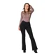 thumbnail image 1 of Jeans Mujer Flare Push In Negro Mohicano, 1 of 3