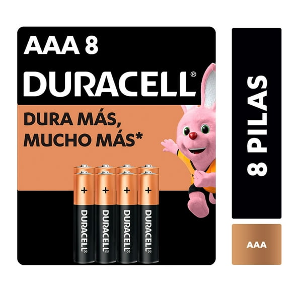 Pilas alcalinas AAA, 1 Un