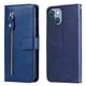thumbnail image 1 of Funda con Cremallera para iPhone 13 Mini, Carcasa Cartera de Cuero PU con Soporte y Tarjetero, 1 of 6