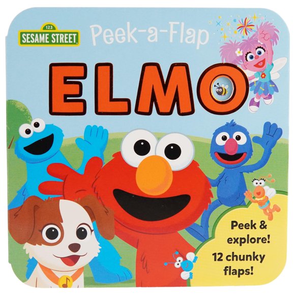 Libro Sesame Street Elmo (Peek‑A‑Flap) – Cottage Door Press