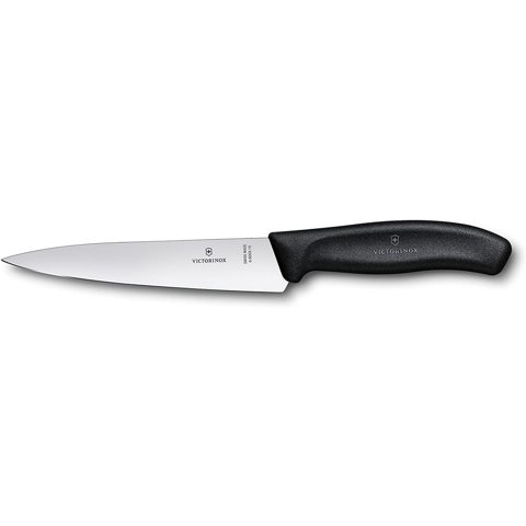 Victorinox - Cuchillo Swiss Classic Negro 15 Cm