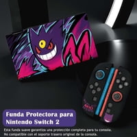 Syjupy - Funda Protectora Compatible Con Nintendo Switch 2, Funda Rígida Y Delgada Acoplable Para Consola Y Mandos Joy Con
