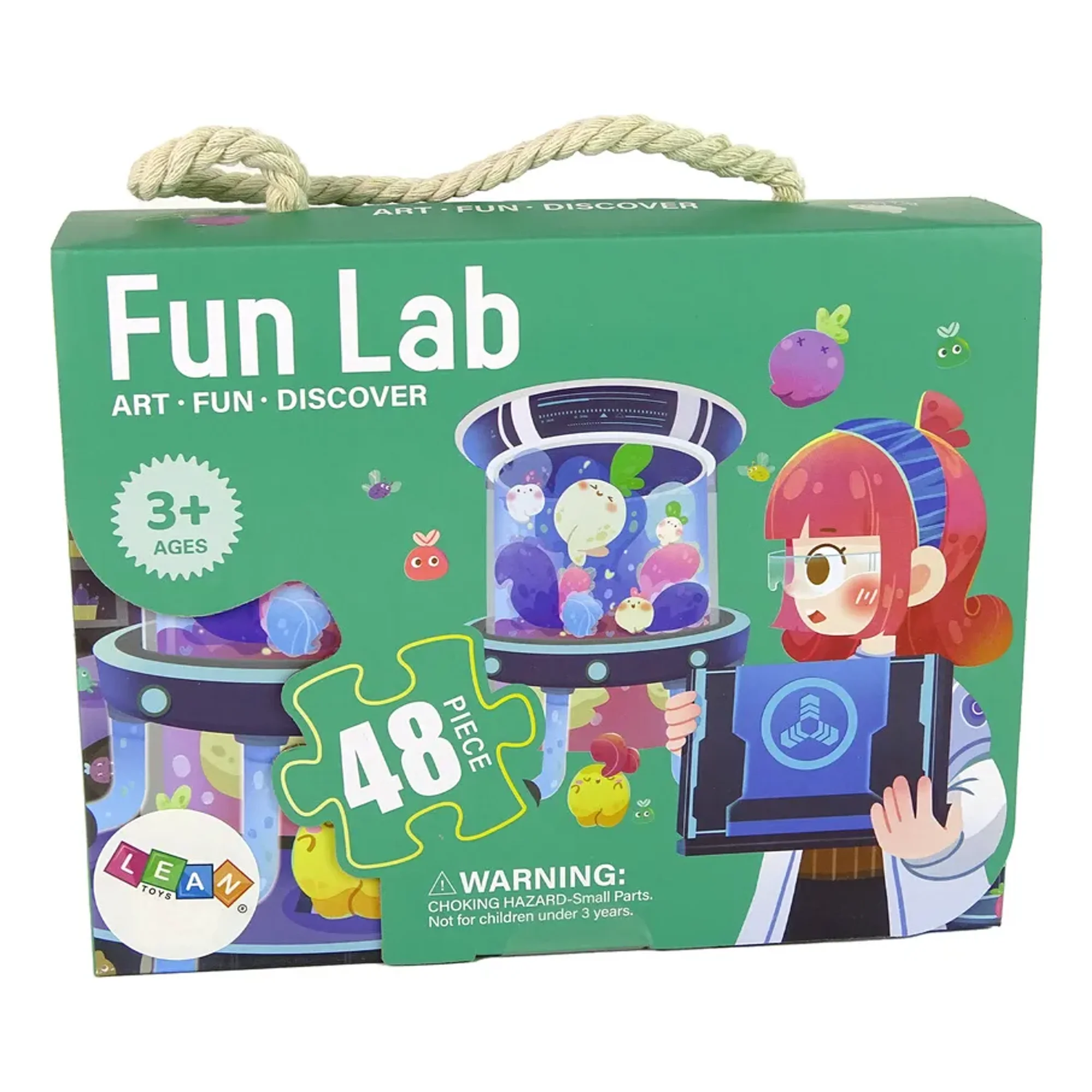 Pedagogia Activa - Puzzle 48 Piezas - Laboratorio Entretenido