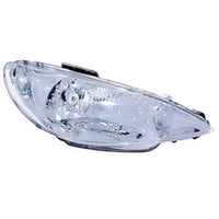 Repuestos Del Sol - Óptico Derecho Peugeot 206 1.4 Tu3Jp Sohc 2004 2009