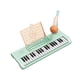 thumbnail image 4 of Teclado De Piano Infantil Multifuncional, Ideal Para La Ense?anza. 37 Teclas, Color Verde., 4 of 5