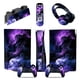 thumbnail image 1 of Pegatina para consola de juegos compatible con PlayStation 5 Edición Disco y Digital, juego de piel para controladores - Película protectora de color sólido Galaxy Marble, 1 of 1