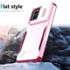 thumbnail image 5 of Funda Resistente para Motorola Moto G Play 5G 2024 con Tapa Deslizante y Protección Militar Rosa, 5 of 6
