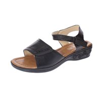 Sandalia Negro Vía Franca