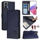 thumbnail image 1 of Funda tipo cartera FOXDOCK para Motorola Moto G45 5G con soporte, ranuras, RFID, diseño de gato, 1 of 5