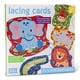 thumbnail image 1 of Tarjetas con cordones Serabeena Safari Kids de 3 a 5 años con 5 animales, 1 of 9
