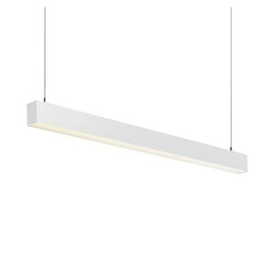 Hb Led - Luminaria Colgante Lineal Eco 40W Blanco 120Cm Luz Neutra