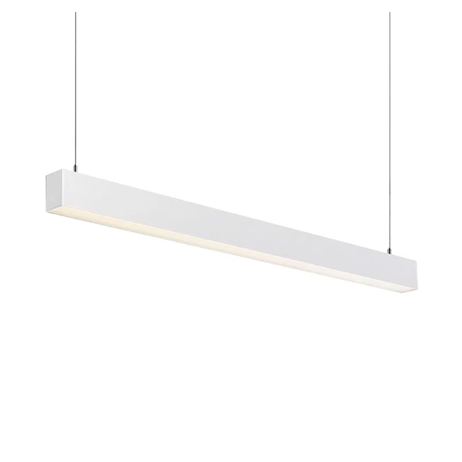 Hb Led - Luminaria Colgante Lineal Eco 40w Blanco 120cm Luz Neutra