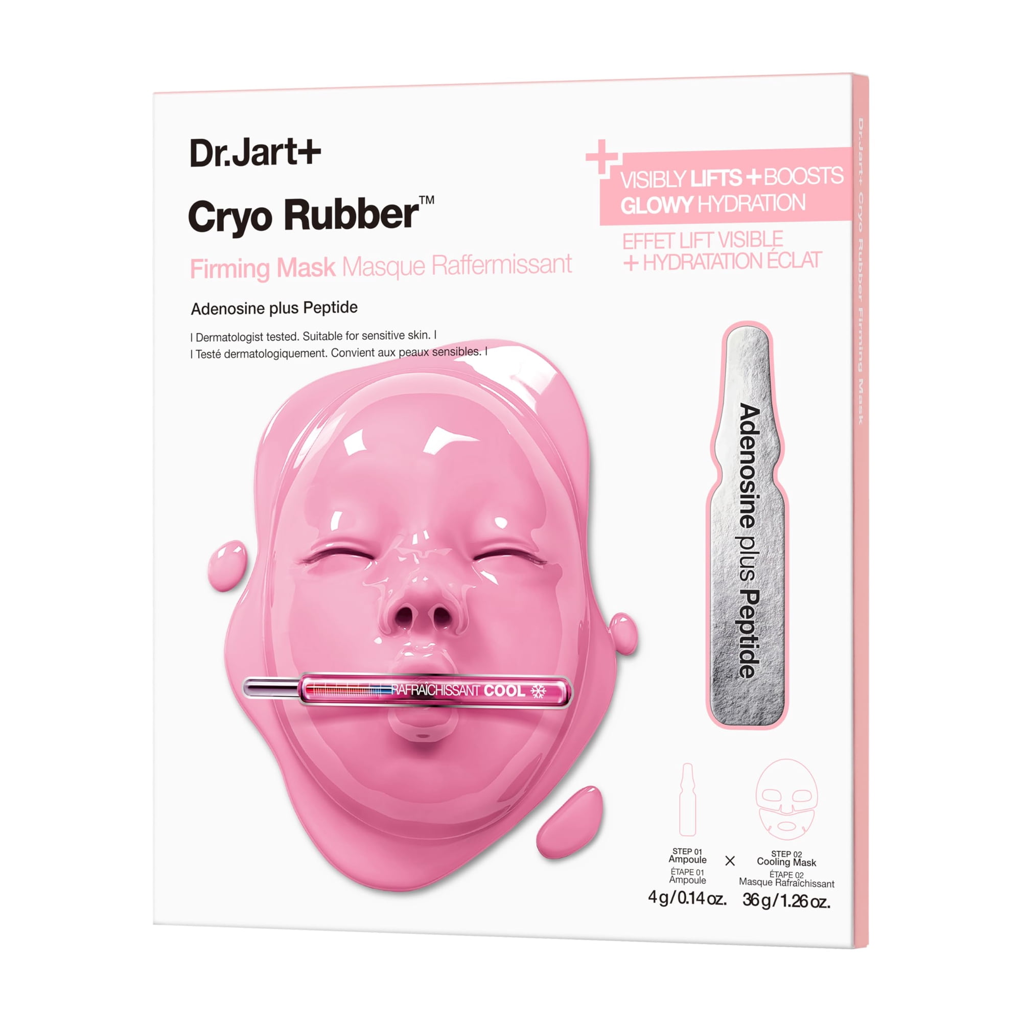 Mascarilla Facial Dr.jart+ Cryo Rubber Firming Con Adenosina Y Péptidos