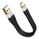 thumbnail image 2 of Cargador Corto De Cable USB C A USB A 3.1 Para Nintendo Switch Para MacBook, 2 of 5