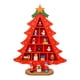 thumbnail image 4 of Decoraciones Para árboles De Navidad Con Compartimentos Madera 3D Para Chimeneas Kids Big Grid Red, 4 of 5