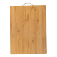 Genérico - Tabla De Madera Bamboo 40X30 Café Tamaño Único