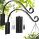 thumbnail image 1 of Soporte colgador para plantas Lifyzoon de metal de 40 cm, capacidad de 80 lb, paquete de 2, 1 of 9