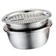 thumbnail image 3 of Colador De Acero Inoxidable Para Cocina, Colador, Rallador, Ensalada, Cuenco, Colador, 26 Cm, 3 of 5