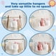 thumbnail image 4 of Baby Hangers 60 Unidades Plástico Blanco Para Armario, 4 of 7